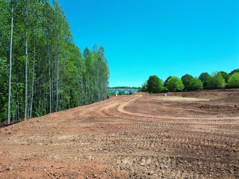 Site grading and leveling