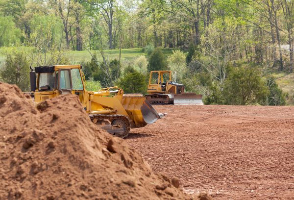 Construction Site Land Clearing in Champaign